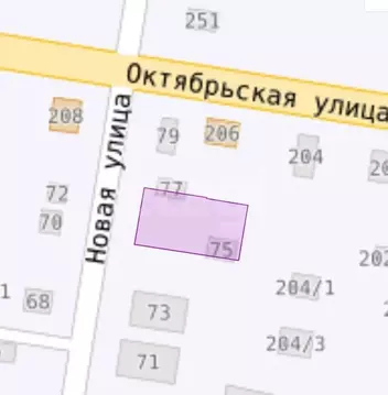 Участок в Амурская область, Благовещенск Новая ул., 77 (8.6 сот.)