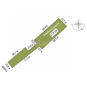 Участок в Саратовская область, Балашовский район, Хоперское ...