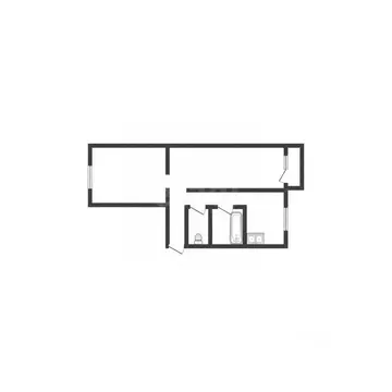 2-к кв. Алтайский край, Бийск ул. Владимира Короленко, 45 (45.1 м)