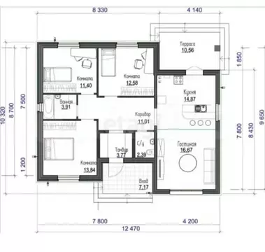 Дом в Белгородская область, Белгородский район, Дубовское с/пос, с. ...
