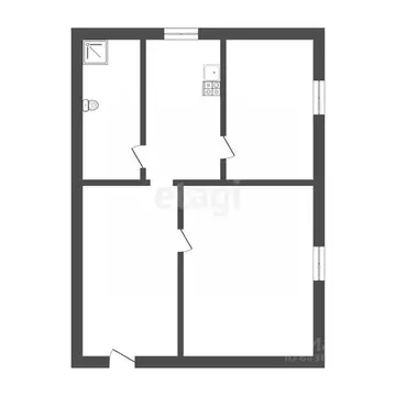 2-к кв. Алтайский край, Бийск ул. Михаила Митрофанова, 2/2 (44.6 м)