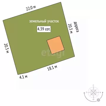 Дом в Пермский край, Пермский муниципальный округ, д. Берег Камы ...