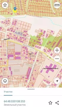 Участок в Саратовская область, Саратов проезд 5-й Большой Семхозовский ...