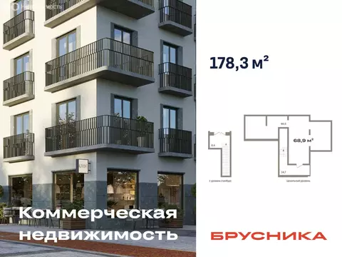 Помещение свободного назначения (178.3 м)