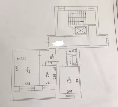 2-к кв. Пермский край, Пермь Ветлужская ул., 66 (52.1 м)
