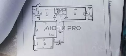 3-к кв. Башкортостан, Уфа Транспортная ул., 46/1 (63.9 м)