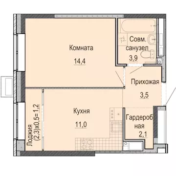 1-к кв. Удмуртия, Ижевск Ракетный жилрайон, 3-й мкр, Умные Кварталы ...