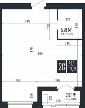 2-к кв. Алтайский край, Барнаул Опера Резиденс жилой комплекс, БС3 ...
