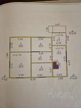 Дом в Хакасия, Абакан Ипподромная ул., 114А (80 м)