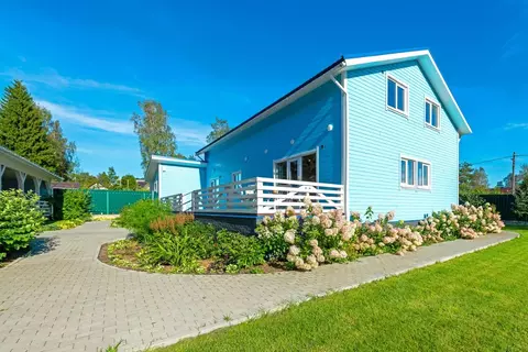 Дом в Ленинградская область, Выборгский район, Рощино пгт ул. ...