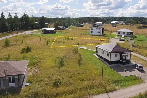 Участок в Ленинградская область, Приозерский район, пос. Сосново  (8.9 ...