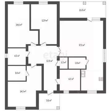 Дом в Тюменская область, Тюменский муниципальный округ, с. Перевалово ...