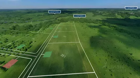 Участок в Тверская область, Ржевский муниципальный округ, д. Итомля  ...