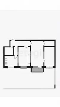 3-комнатная квартира: Казань, Бойничная улица, 8 (53 м)