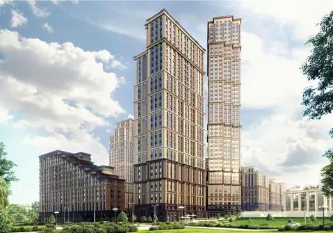 3-к кв. Москва Сезар Сити жилой комплекс (84.49 м)