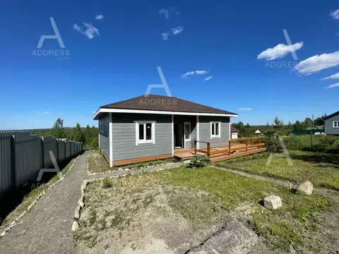 Дом в Ленинградская область, Приозерский район, Сосновское с/пос, ...