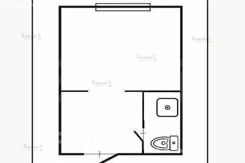 Квартира-студия: Екатеринбург, улица 40-летия Октября, 3 (18.2 м)