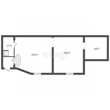 Офис в Санкт-Петербург пер. Пирогова, 19 (53 м)