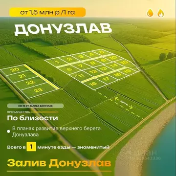 Участок в Крым, Черноморский район, Новоивановское с/пос  (1.0 сот.)