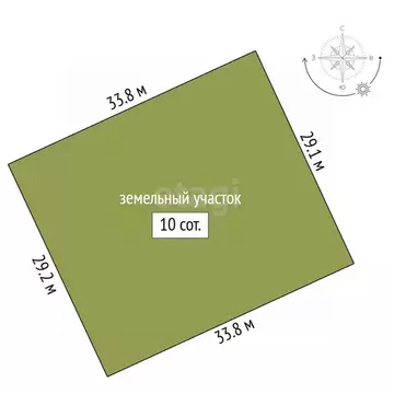 Участок в Ленинградская область, Выборгский район, Первомайское с/пос, ...