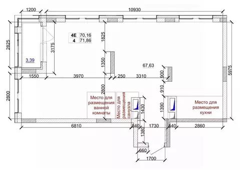 4-к кв. Кемеровская область, Кемерово ул. Дружбы, 9 (71.86 м)
