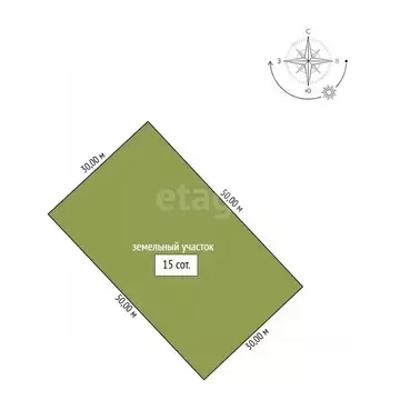 Участок в Амурская область, Благовещенский район, Станичное тер.  ...