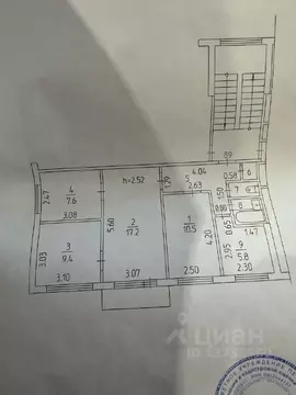 4-к кв. Пермский край, Пермь ул. Елькина, 6 (60.8 м)