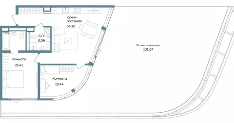 2-к кв. Крым, Саки ул. Морская (205.89 м)