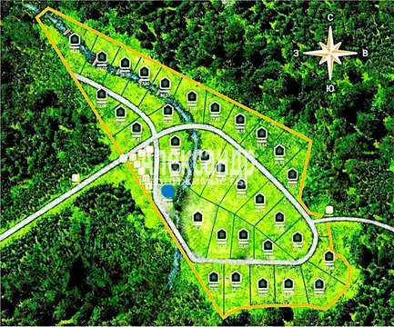 Участок в Ленинградская область, Приозерский район, Раздольевское ...