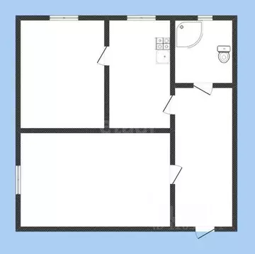 2-к кв. Костромская область, Нерехта Нерехтская ул., 3а (41.0 м)