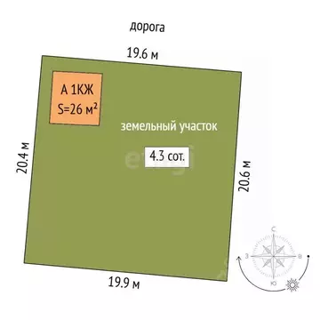 Дом в Тюменская область, Тюмень СОСН Приборостроитель тер., ул. ...
