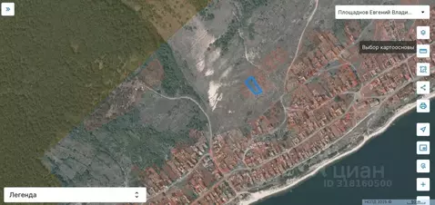 Участок в Саратовская область, Вольск Крайняя ул., 1 (10.0 сот.)