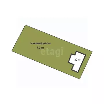 Дом в Брянская область, Брянск Природа садовое общество,  (20 м)