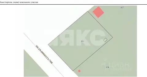 Участок в Московская область, Воскресенск городской округ, с. Карпово ...