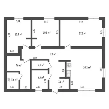 Коттедж в Тюменская область, Тюмень ул. Мичуринцев (94 м)