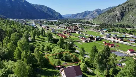 Участок в Алтай, Чемальский район, с. Анос ул. Чорос-Гуркина, 40 (10.0 ...