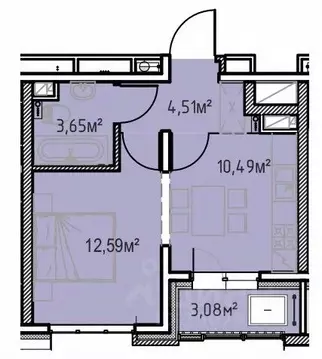 1-к кв. Иркутская область, Иркутск Иркутск-2 мкр, Зенит жилой комплекс ...