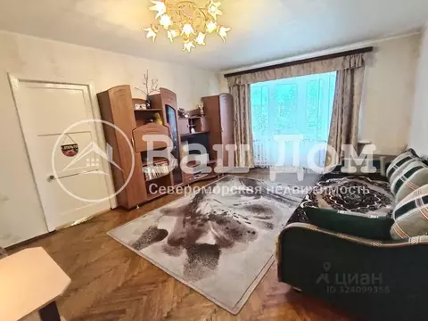 2-к кв. Мурманская область, Североморск ул. Адмирала Головко, 1 (57.1 ...