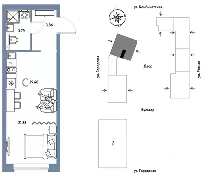 Студия Свердловская область, Екатеринбург муниципальное образование, ...