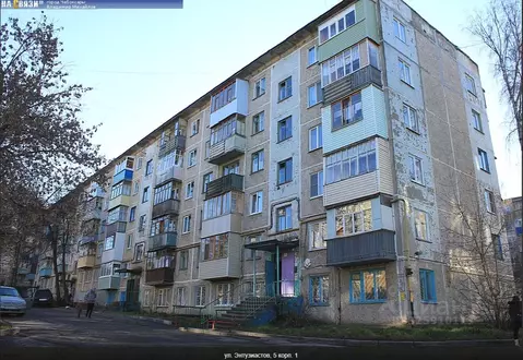 Свободной планировки кв. Чувашия, Чебоксары ул. Энтузиастов, 5к1 (45.5 ...