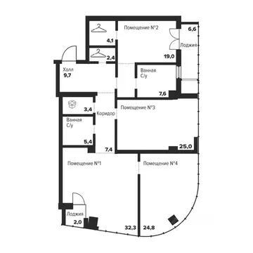 3-к кв. Челябинская область, Челябинск ул. Труда, 157А (141.1 м)