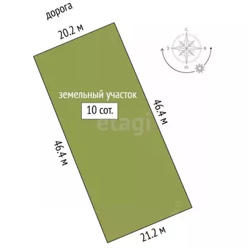 Участок в Тюменская область, Тюменский муниципальный округ, ...