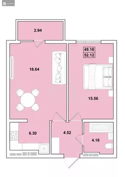 2-к кв. Иркутская область, Иркутск Ново-Ленино мкр, Огни Города жилой ...