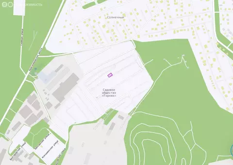 Участок в Мочищенский сельсовет, СНТ Горняк (5 м)