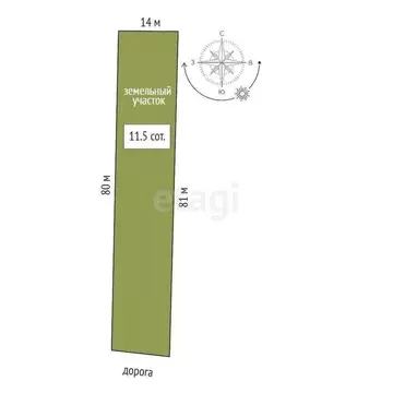 Участок в Тюменская область, Заводоуковский муниципальный округ, ...