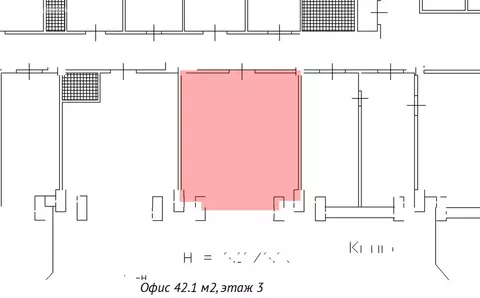 Офис (42.1 м)