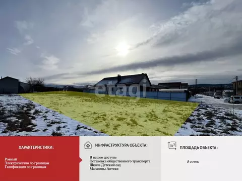 Участок в Крым, Симферопольский район, Добровское с/пос, с. Пионерское ...