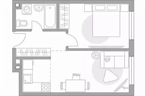 2-к кв. Москва Каширское ш., 1К2С5 (42.9 м)