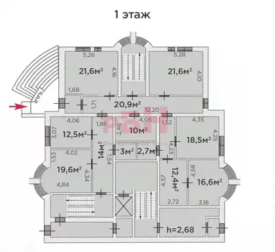 Офис в Тюменская область, Тюмень ул. Московский Тракт, 37к1 (548 м)