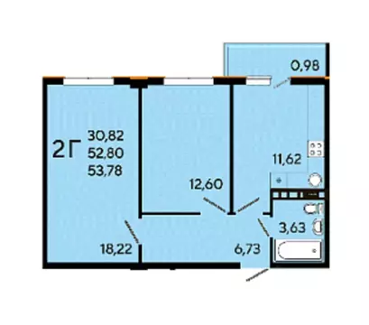 2-к кв. Краснодарский край, Краснодар ул. Краеведа Соловьева, 6к2 ...